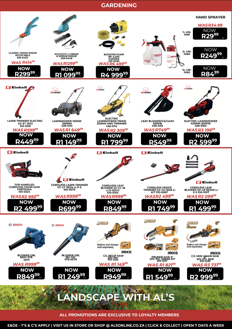 Catalogue – Al's Hardware