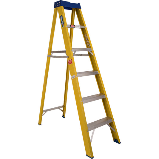 6 Step MD Partial Fibre Glass Ladder