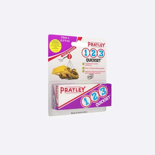 Pratley 1-2-3 Quickset  15ml B/P