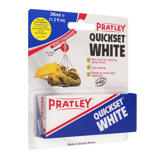 Pratley Quickset White 36ml B/P