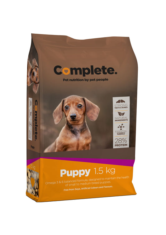 COMPLETE Dog Food Puppy Sml-Med 1.5kg