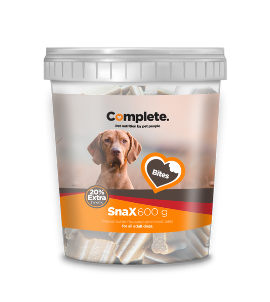 COMPLETE Snax Peanut Butter Bites Semi Moist 600g