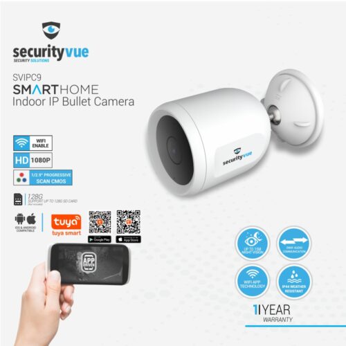 SECURITYVUE SMARTHOME INDOOR IP BULLET CAMERA SVIPC9