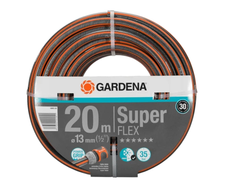GARDENA Premium SuperFLEX Hose 13 mm (½")X20 MTR