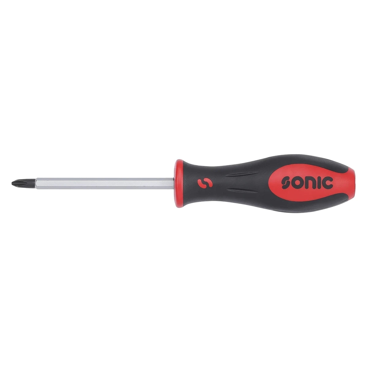 Automatic screwdriver 15102 with a black and red ergonomic handle and a Phillips head bit.