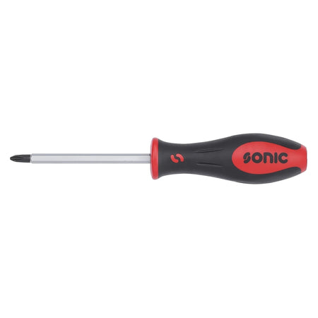Automatic screwdriver 15102 with a black and red ergonomic handle and a Phillips head bit.