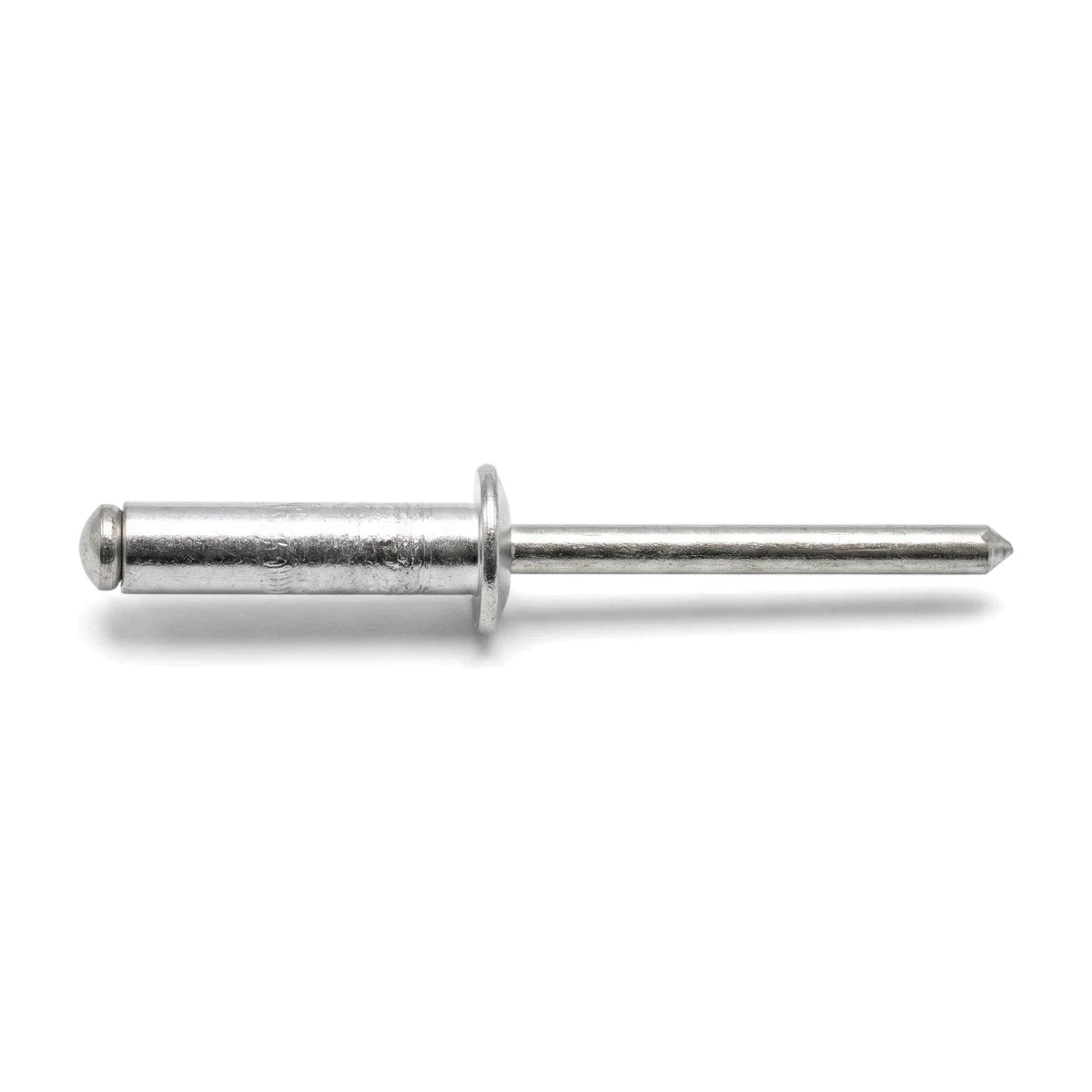 A single silver metallic blind rivet, 3.2 X 15mm, horizontally positioned on a white background.