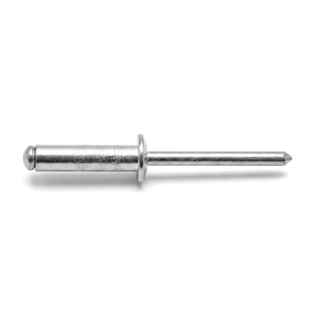 A single silver metallic blind rivet, 3.2 X 15mm, horizontally positioned on a white background.
