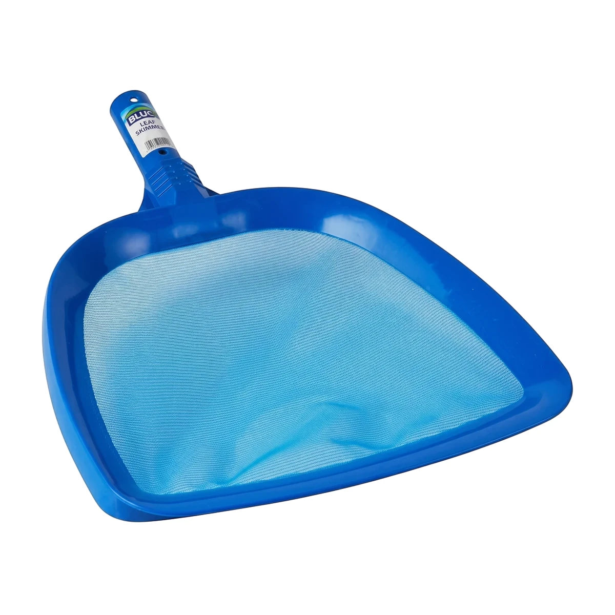 Blu52 swimming pool leaf skimmer net in blue with a fine mesh, designed for efficient cleaning and debris removal.