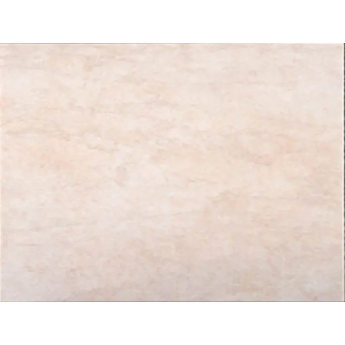 Carmen Pastel square tile in a light beige and pale pink hue with a subtle, textured stone-like pattern.