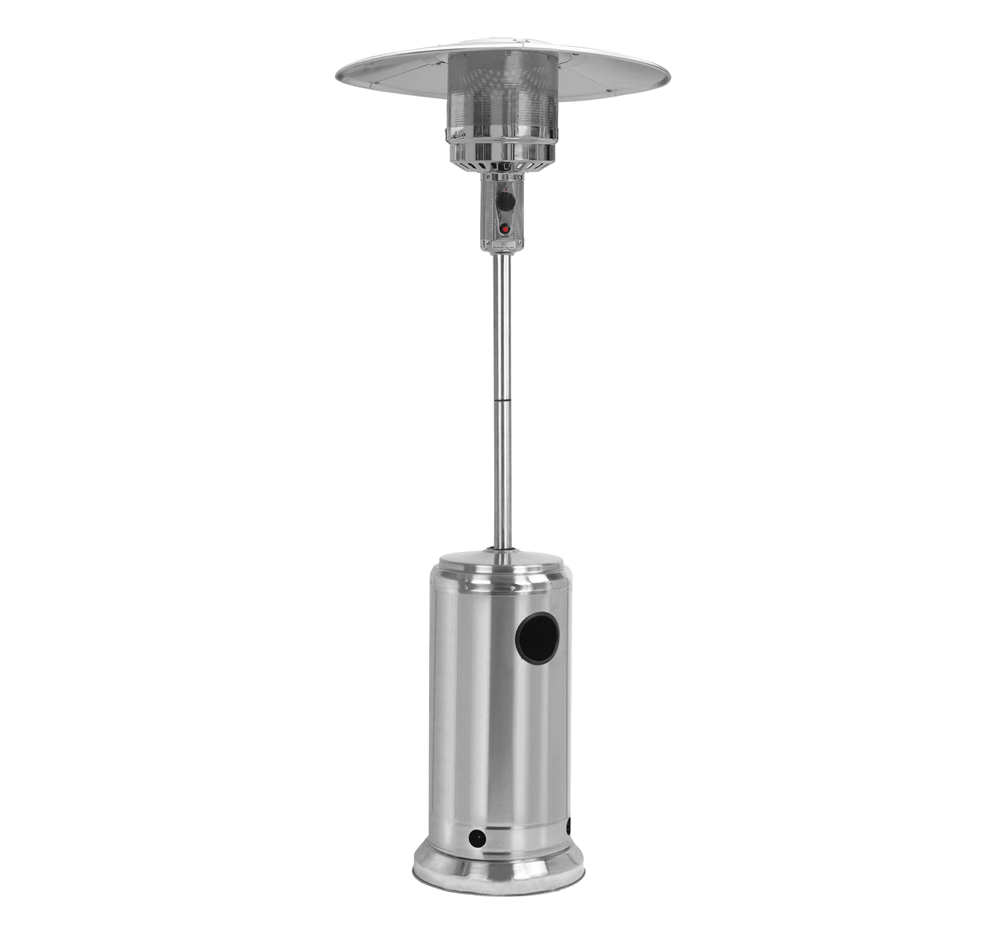 Alva Patio Gas Heater Split Pole Stainless
