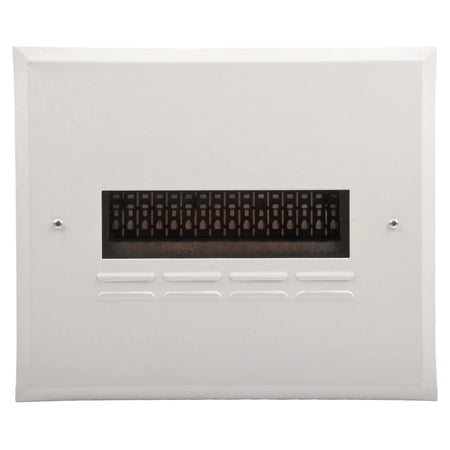 White Db 20 Way Flush Samite budget electrical distribution board enclosure, frontal view.