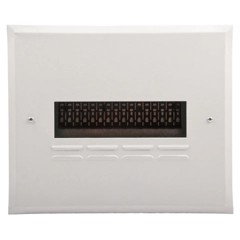 White Db 20 Way Flush Samite budget electrical distribution board enclosure, frontal view.