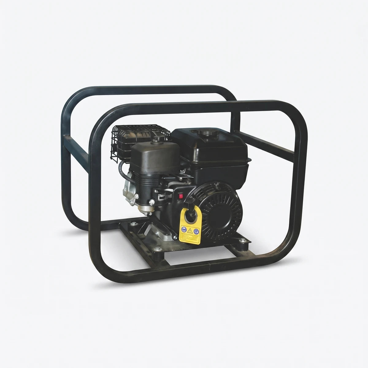 Black drive unit with H225 engine, featuring a sturdy black metal frame, viewed from a slightly elevated front-left angle.