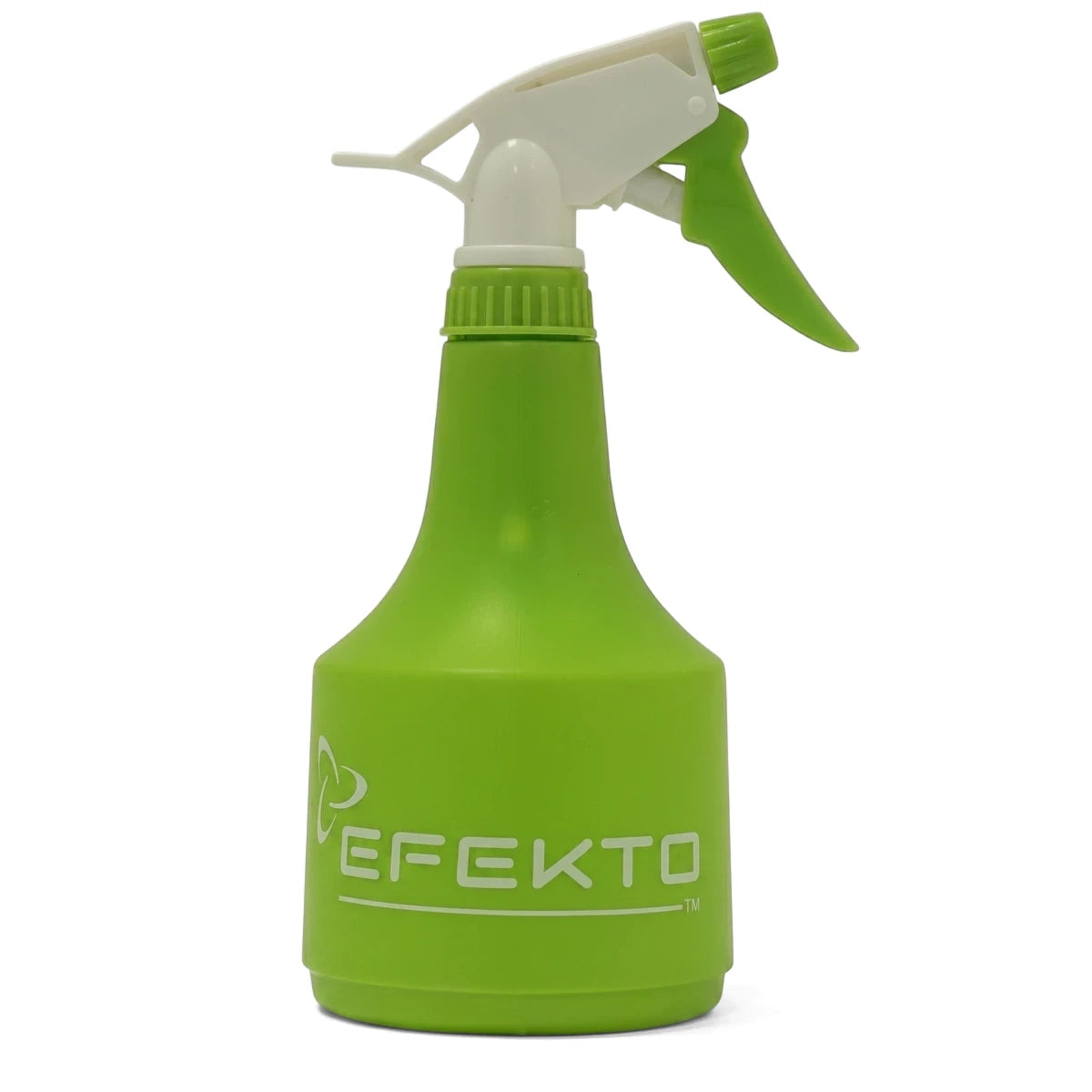 Green plastic Efekto Trigger Sprayer 500 ml (Sx-206) with white and green trigger, photographed upright.
