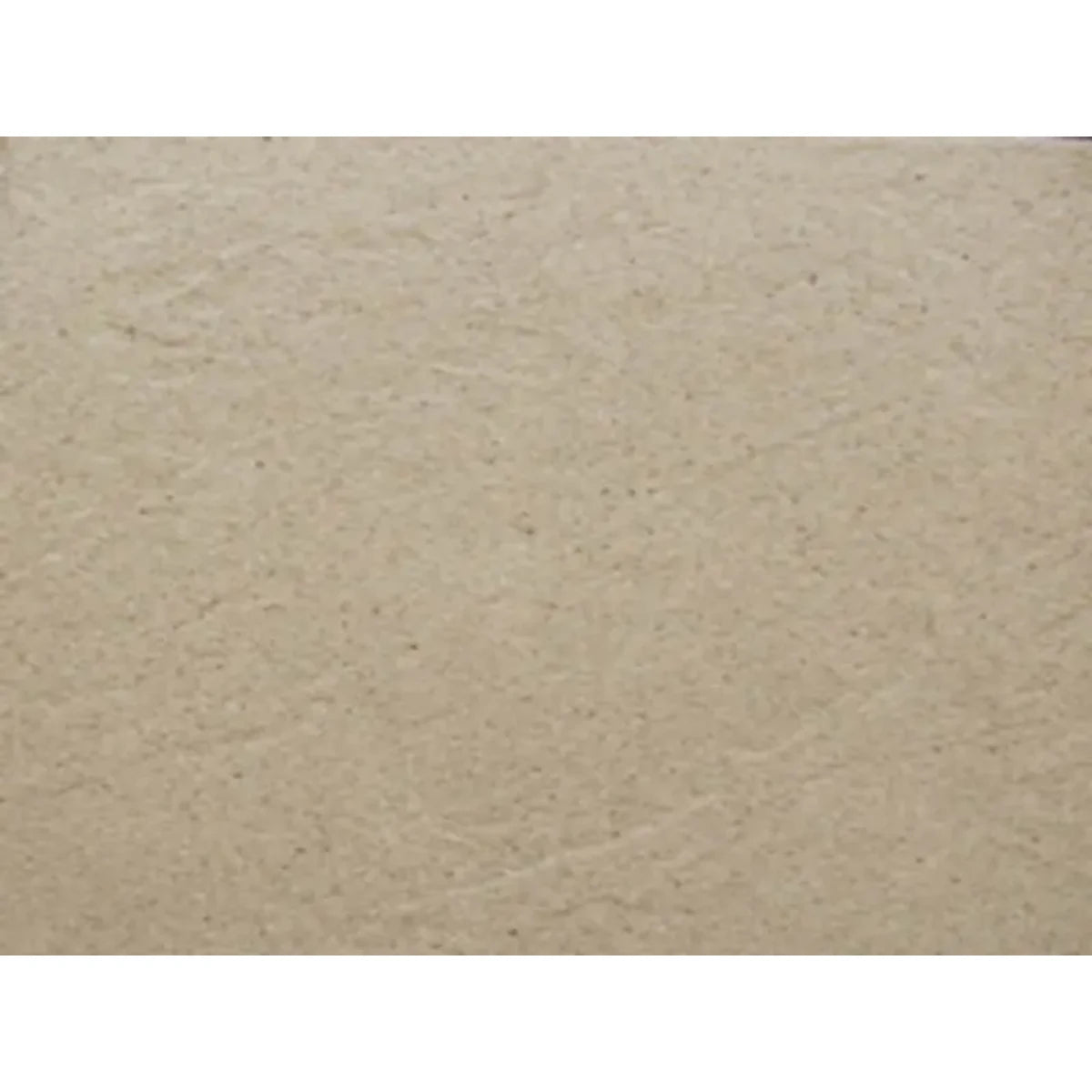 Close-up of a light beige Etna Limestone 40x40cm tile, showcasing its naturally textured, granular surface.