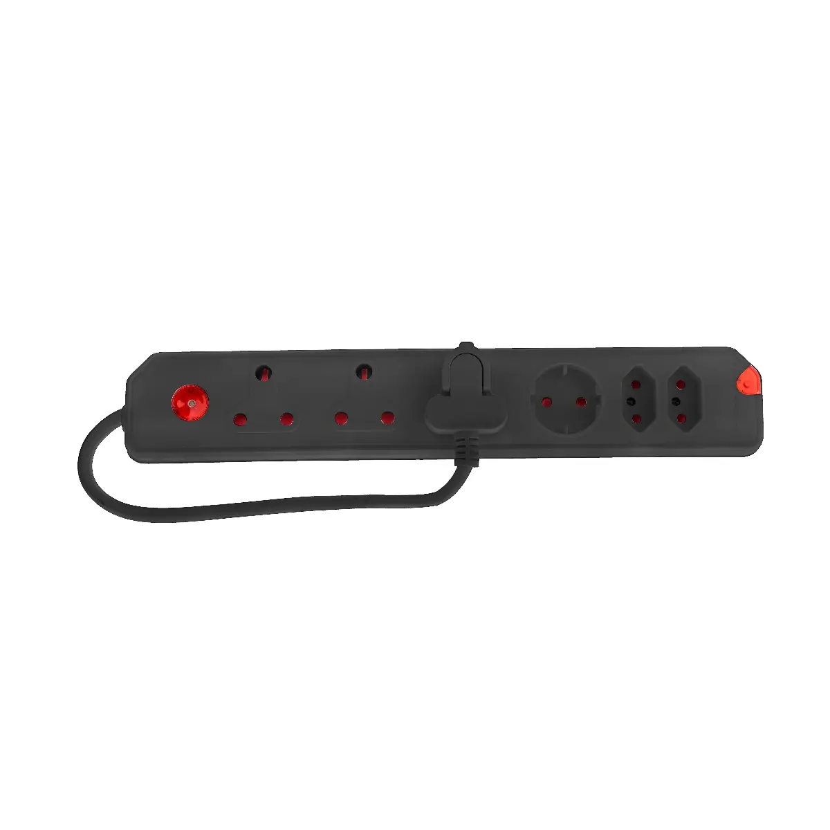 Six outlet power adapter