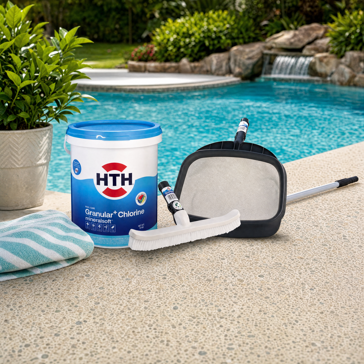 True Colour fresh white PVA paint bucket