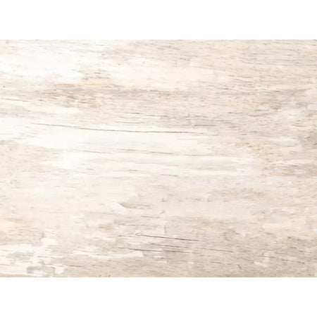 Close-up of Houtbay Bleached 25x49cm tiles, showing a light bleached wood plank texture with distressed grain and natural