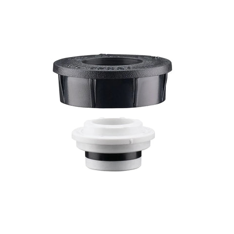 Hunter Pro-Spray Replacement Riser Seal, shown as two separate black and white components, for irrigation systems.