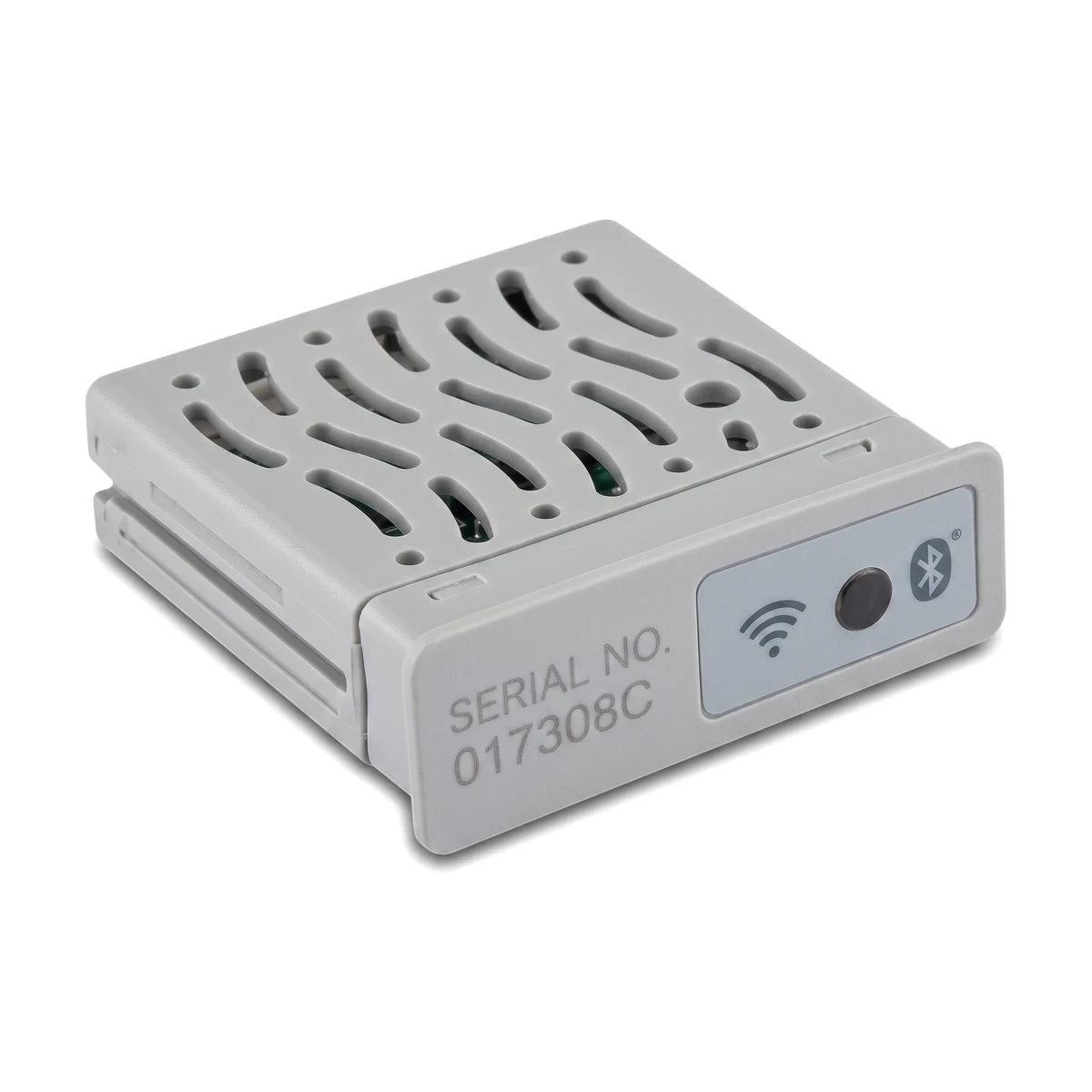 Hunter Wand Wi-Fi Module for X2 Controllers, a gray electronic device with a vented top surface and wireless connectivity