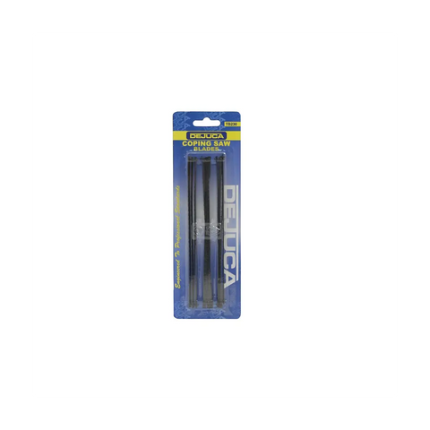 Pack of 12 coping saw blades
