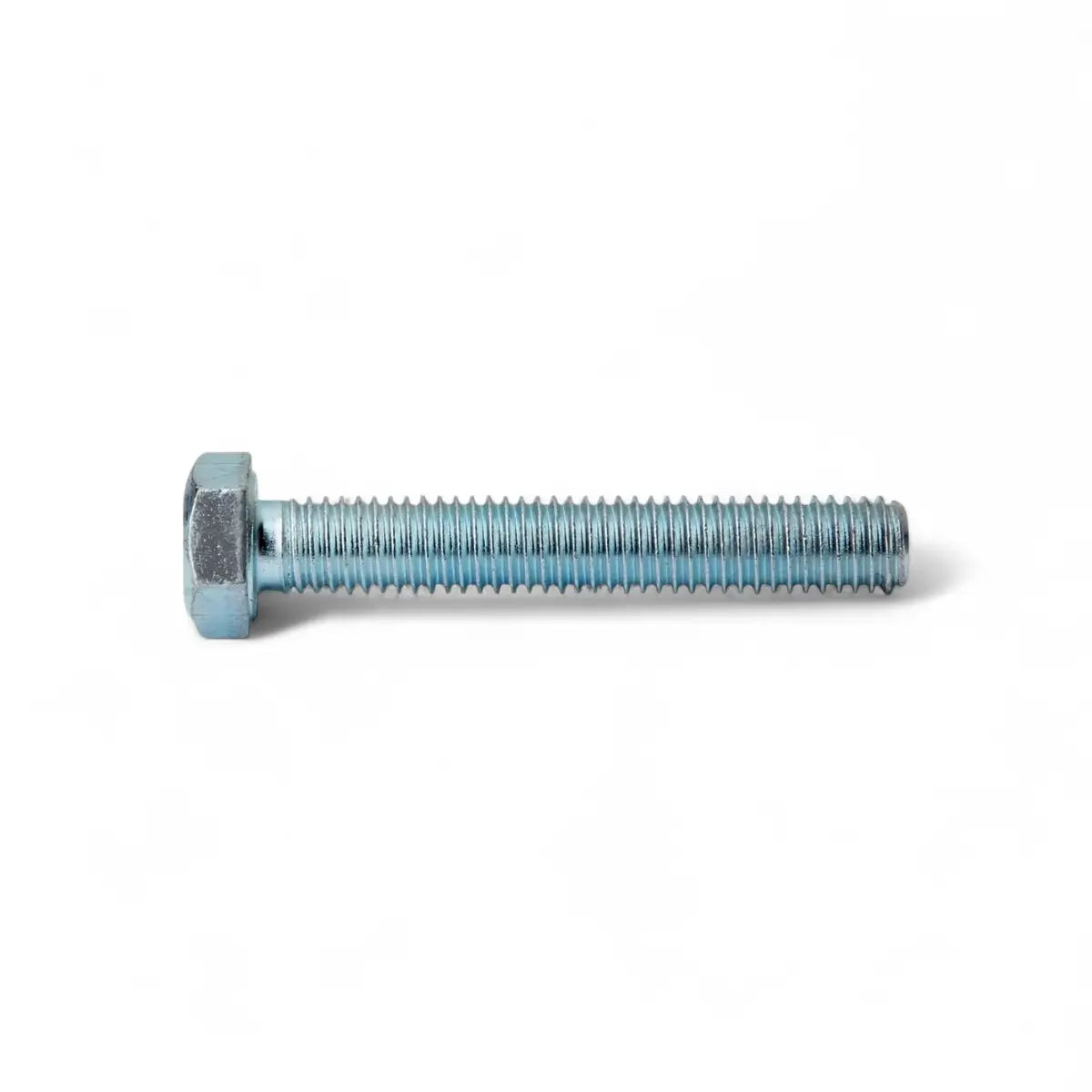 Zinc Plated Mild Steel Set Screw & Nut (10-Pack)