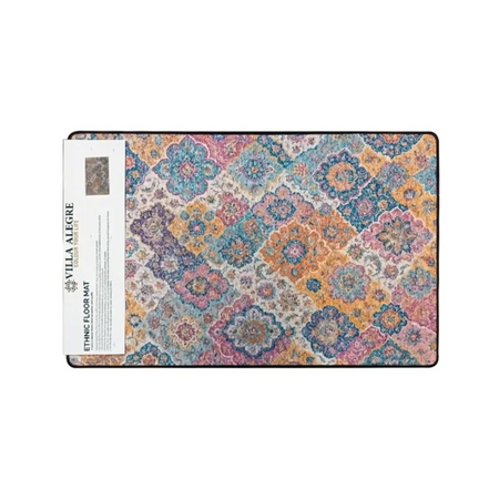 Ethnic pattern floor mat
