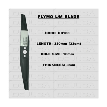 Replacement lawnmower blade 33cm