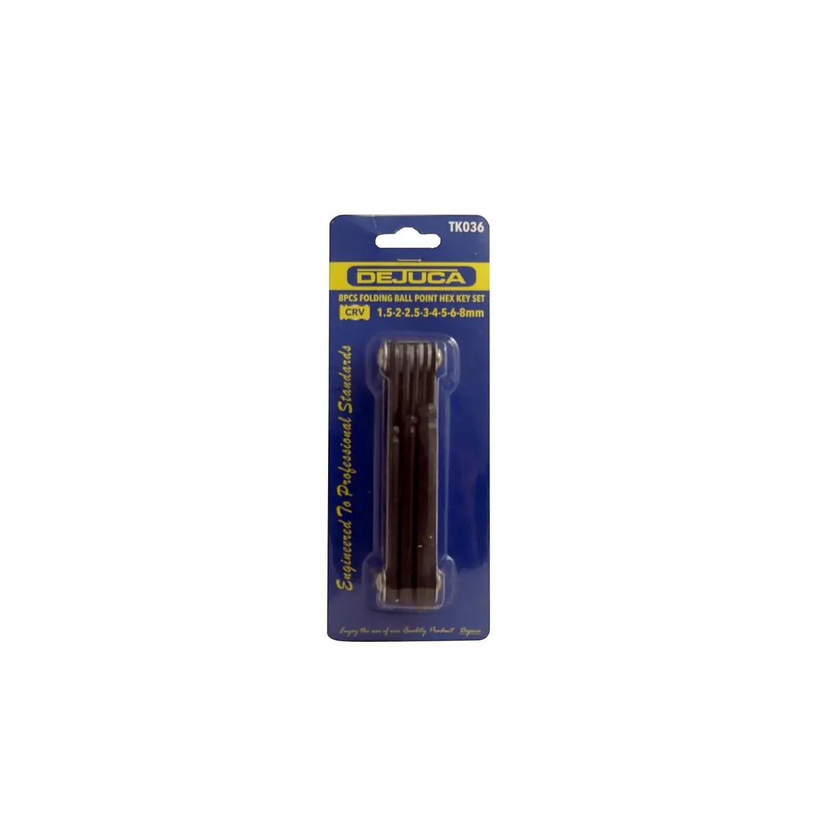 Ball end hex key set