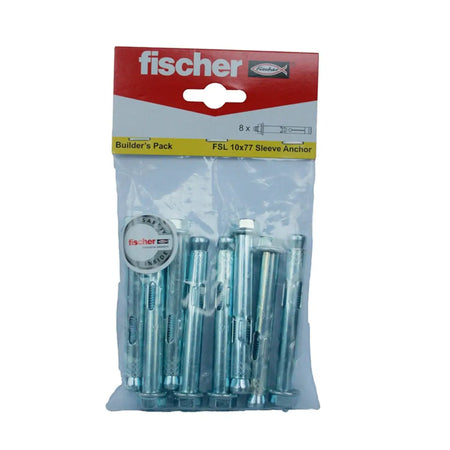 Sleeve anchor builders pack