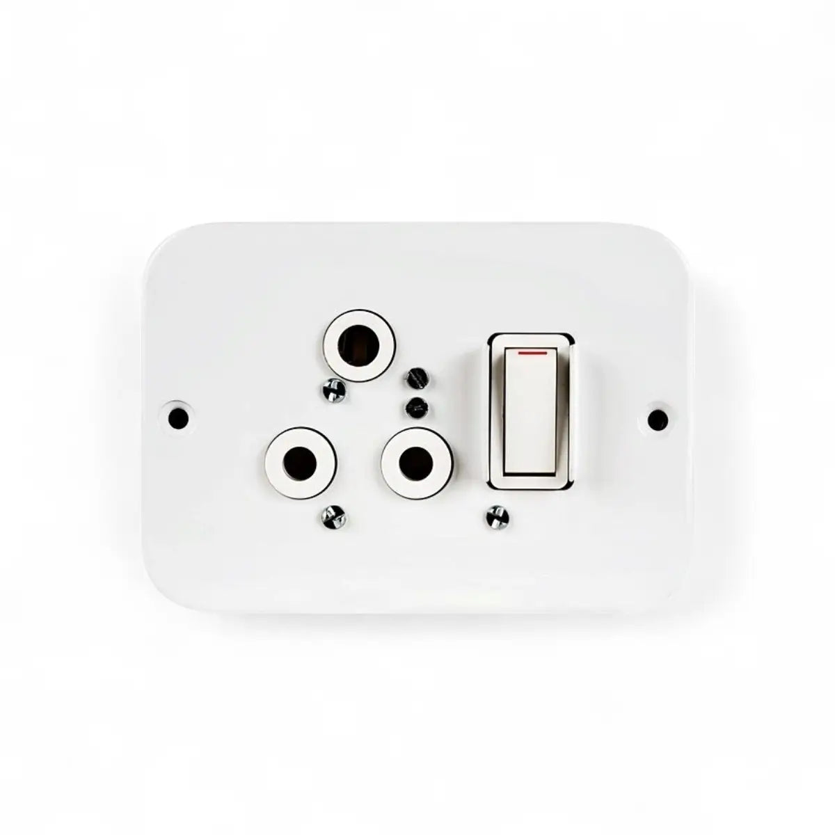 Dynamic Distributors Crabtree Soc Switched Ind 119X83 Switch Cover Plate