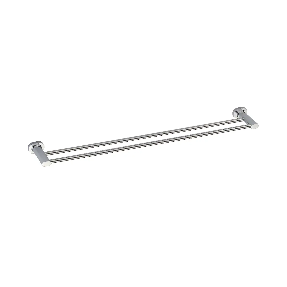 Double towel rail rack