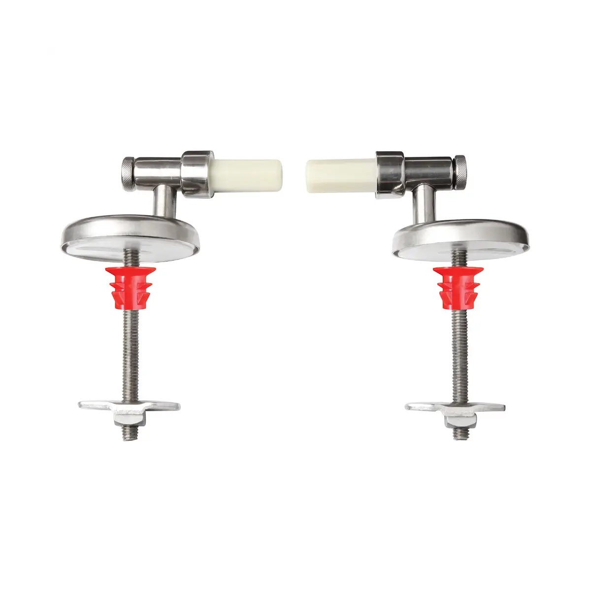 Soft close toilet seat hinges