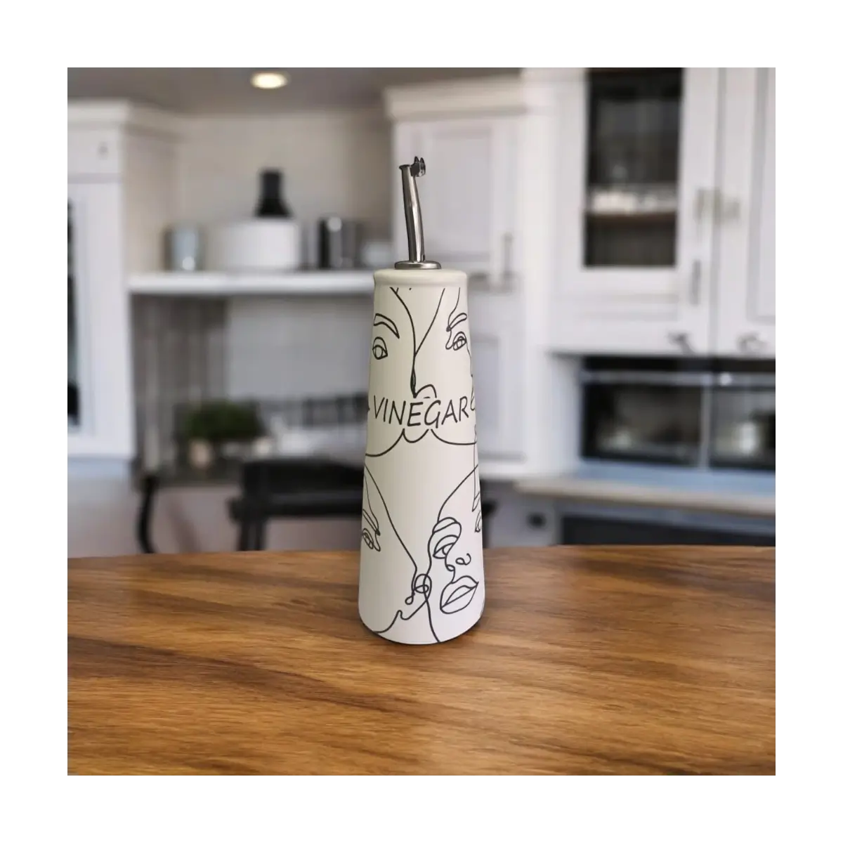 Ceramic vinegar pourer dispenser