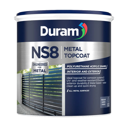 Green metal topcoat paint