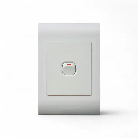 Lesco 100X50Mm 1Lever 1X2Mmw Pipelli Wh Light Switch One Lever