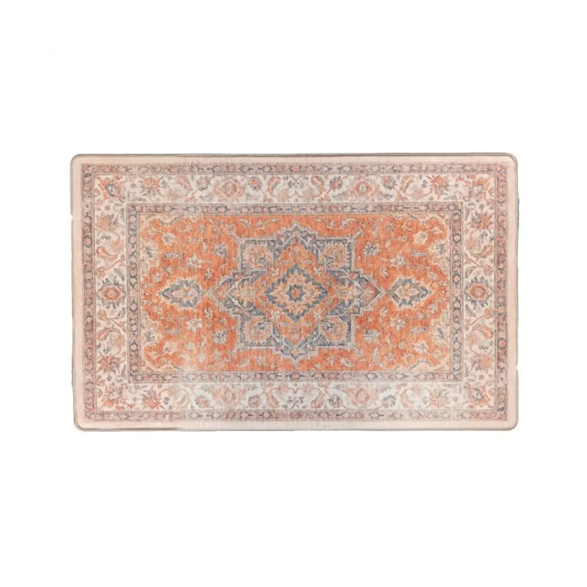 Ethnic pattern floor mat