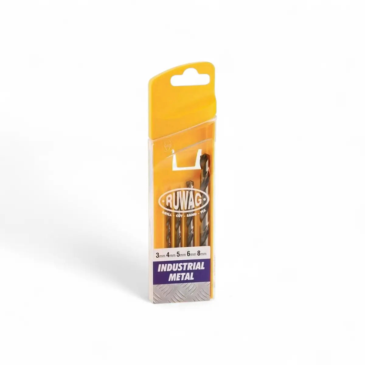 Industrial Metal Drill Bit Set 3-8mm (5-Piece)