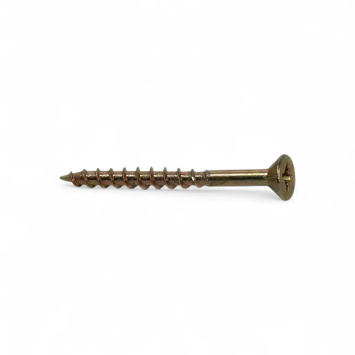 Yellow Passivated Chipboard Screw (400-Pack)