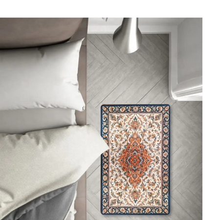 Ethnic pattern floor mat