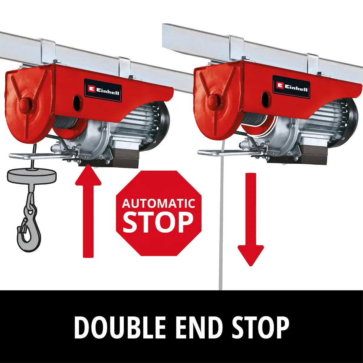 Electric hoist with remote control
