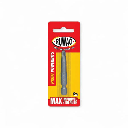 Phillips Screwdriver Bit - Ph3 X 25mm (2-Pack, Carded)