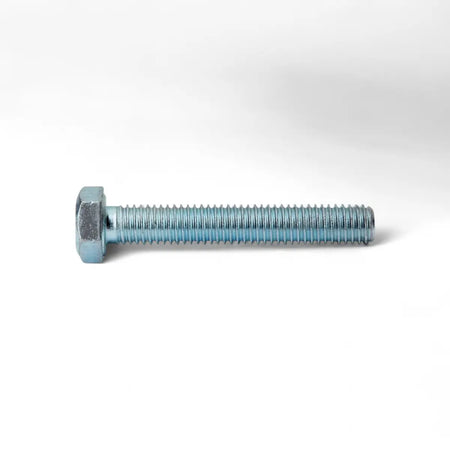 Zinc Plated Mild Steel Set Screw & Nut (100-Pack)
