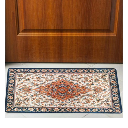 Ethnic pattern floor mat