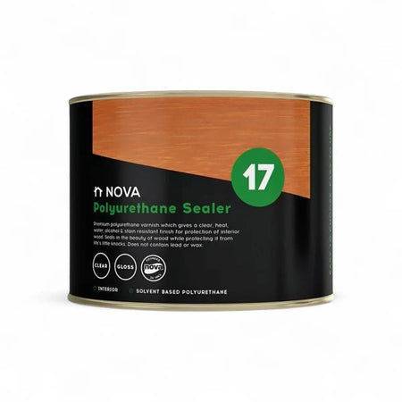 Nova 17 Polyurethane Wood Sealer - Gloss - 1 Litre