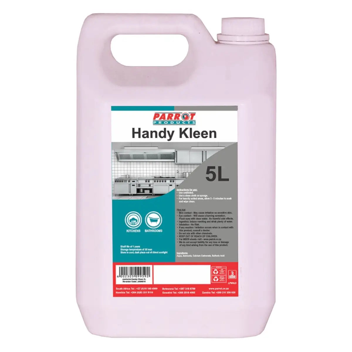 Strawberry dishwashing liquid 5L
