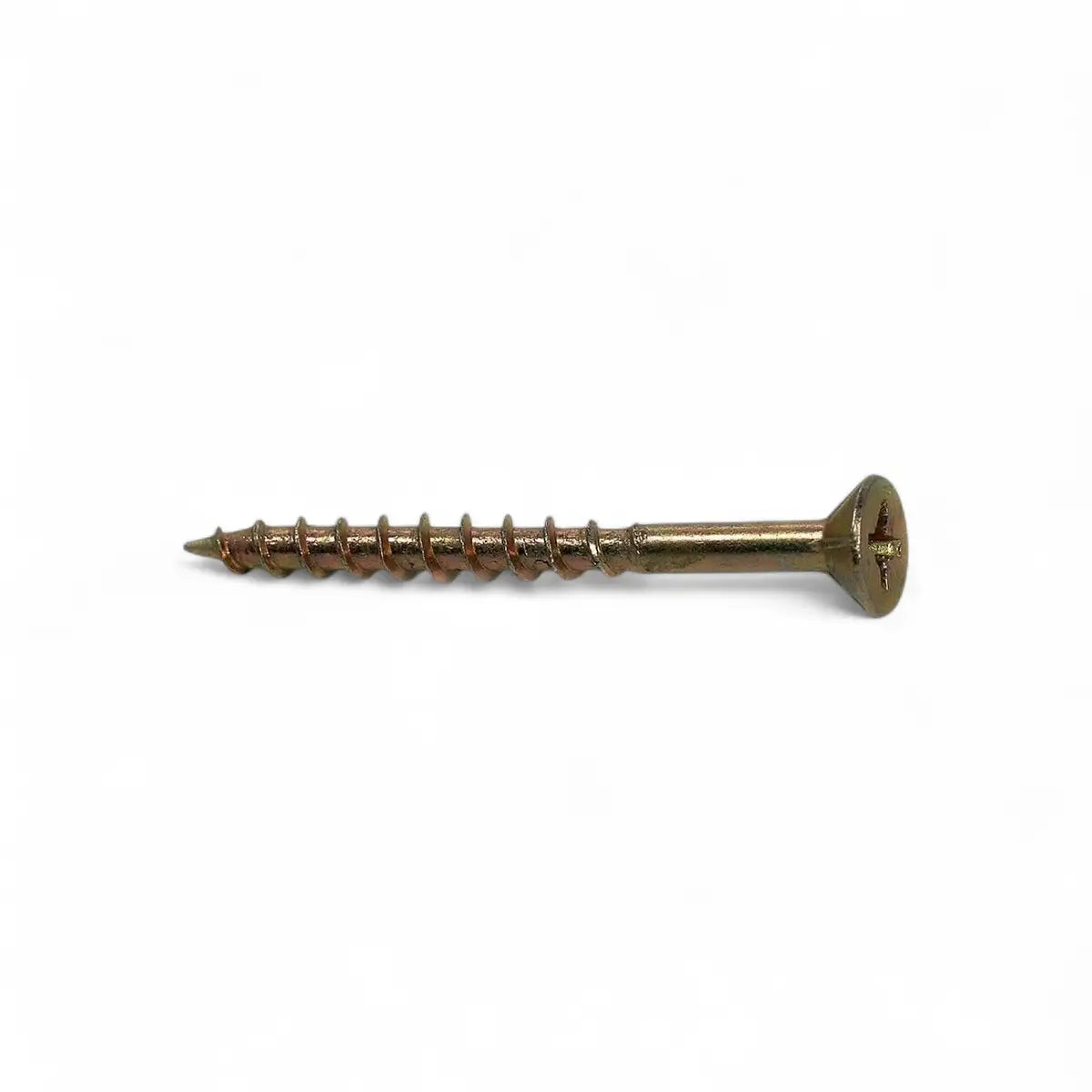 Yellow Passivated Chipboard Screw (400-Pack)