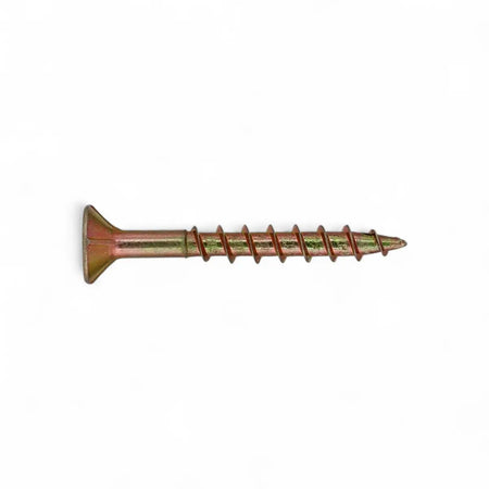 Yellow Passivated Chipboard Screw (100-Pack)