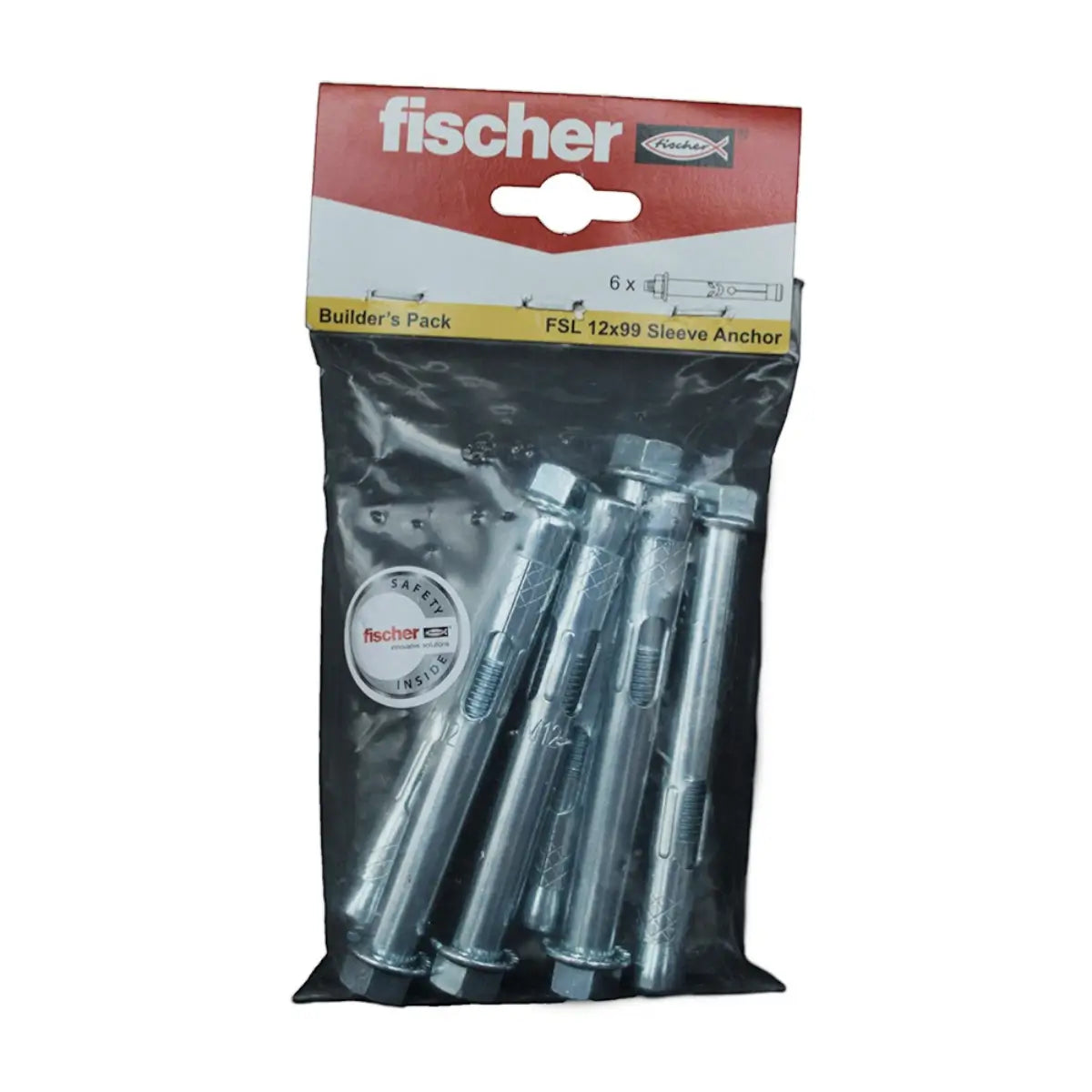 Fischer sleeve anchor build pack